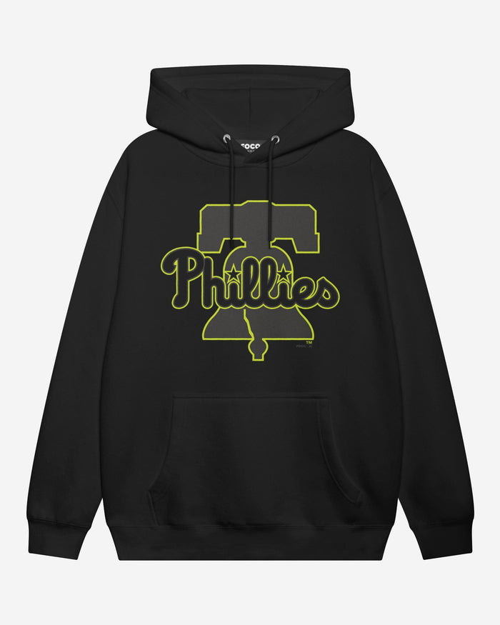 Philadelphia Phillies Highlight Reel Hoodie FOCO Black/Volt S - FOCO.com