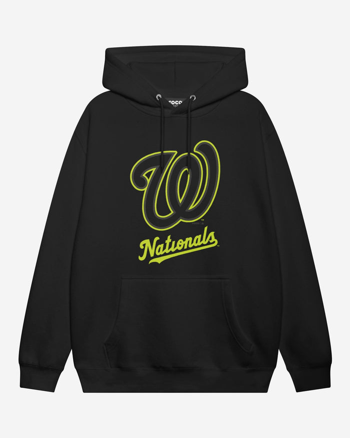 Washington Nationals Highlight Reel Hoodie FOCO Black/Volt S - FOCO.com