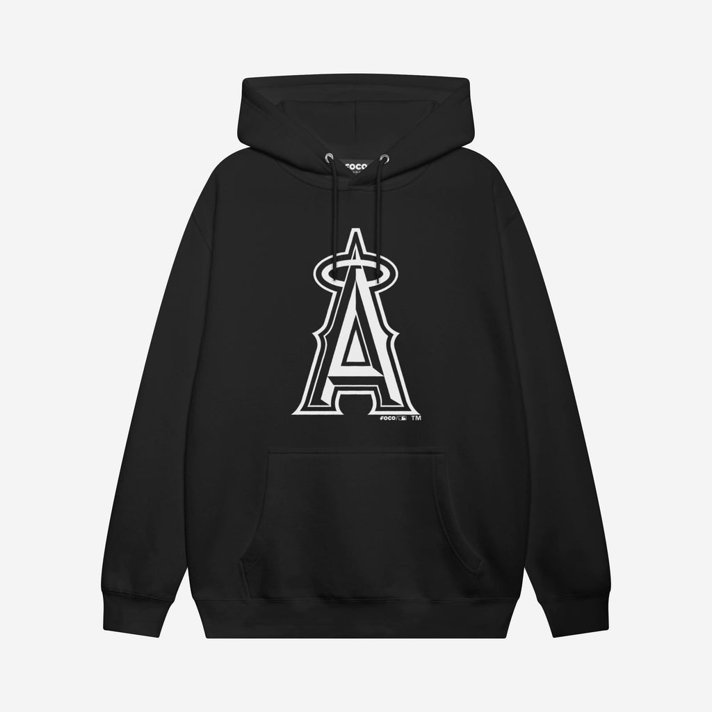 Los Angeles Angels White Logo Hoodie FOCO S - FOCO.com