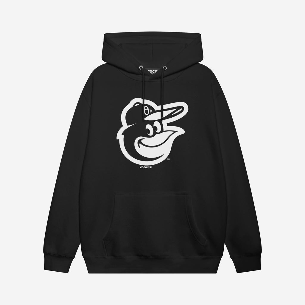 Baltimore Orioles White Logo Hoodie FOCO S - FOCO.com