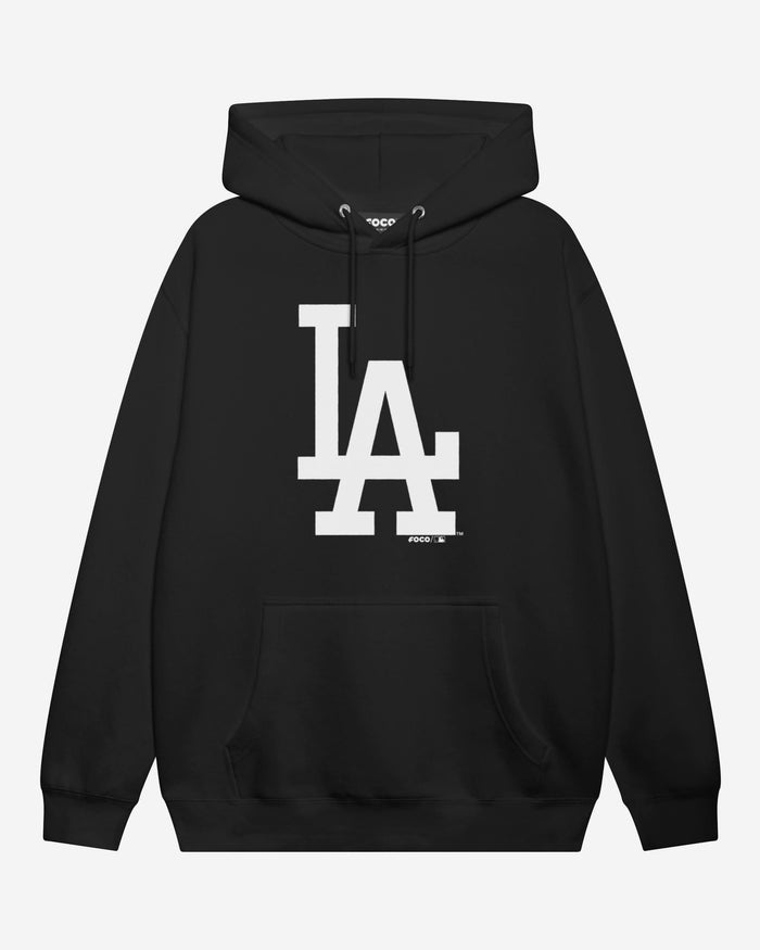Los Angeles Dodgers White Logo Hoodie FOCO S - FOCO.com
