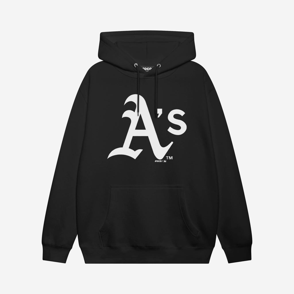 Athletics White Logo Hoodie FOCO S - FOCO.com