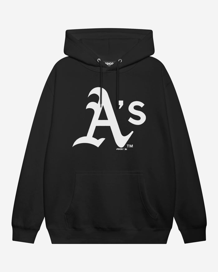 Athletics White Logo Hoodie FOCO S - FOCO.com