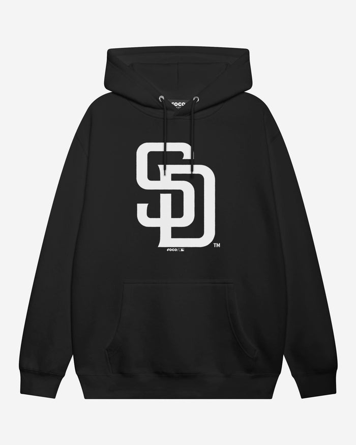San Diego Padres White Logo Hoodie FOCO S - FOCO.com