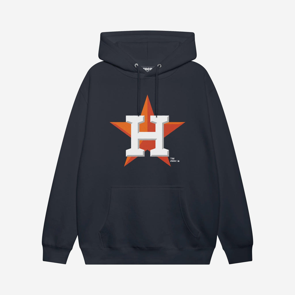 Houston Astros Primary Logo Hoodie FOCO Navy S - FOCO.com