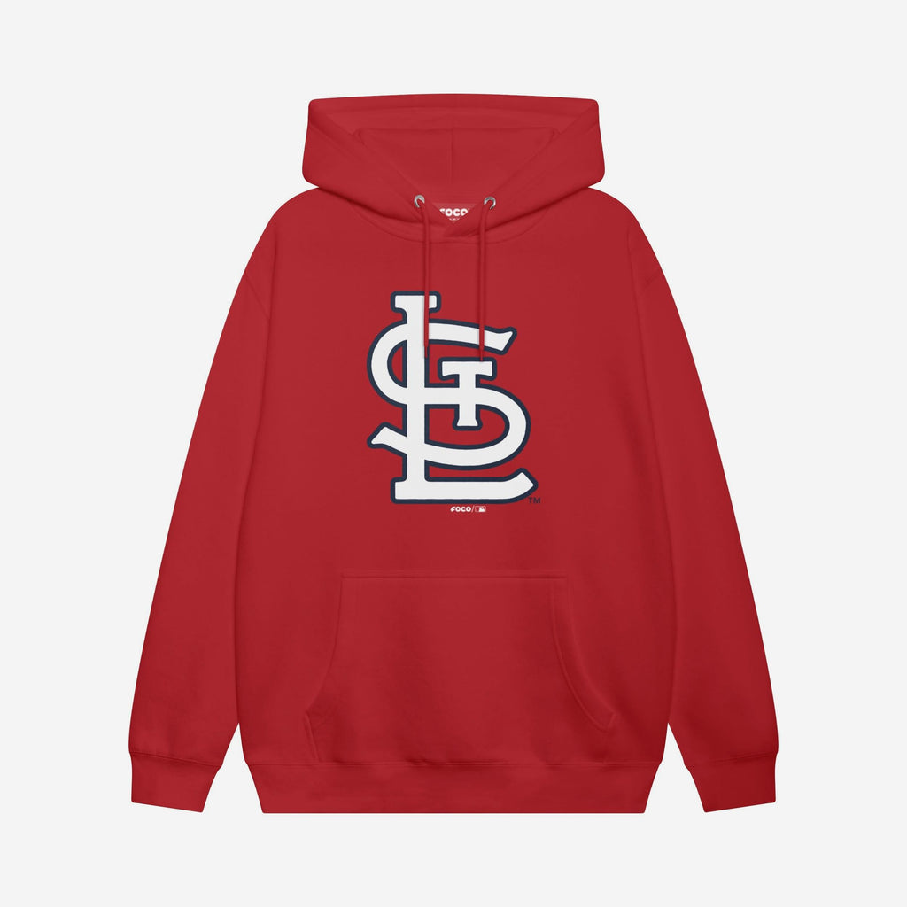 St Louis Cardinals Primary Logo Hoodie FOCO Red S - FOCO.com