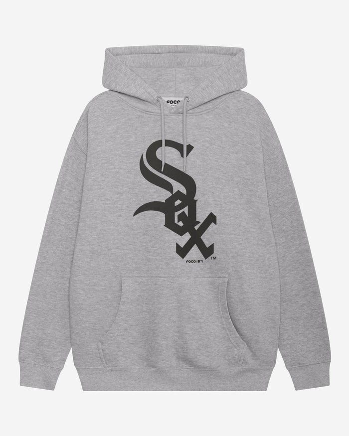 Chicago White Sox Primary Logo Hoodie FOCO Athletic Heather S - FOCO.com