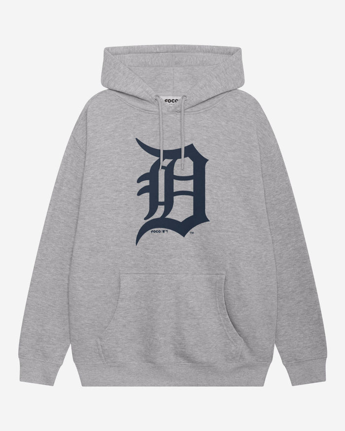Detroit Tigers Primary Logo Hoodie FOCO Athletic Heather S - FOCO.com