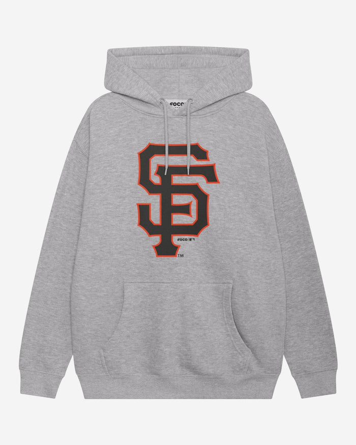 San Francisco Giants Primary Logo Hoodie FOCO Athletic Heather S - FOCO.com