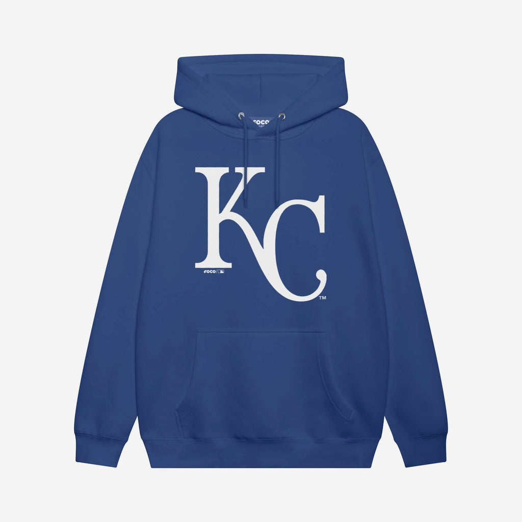 Kansas City Royals Primary Logo Hoodie FOCO True Royal S - FOCO.com