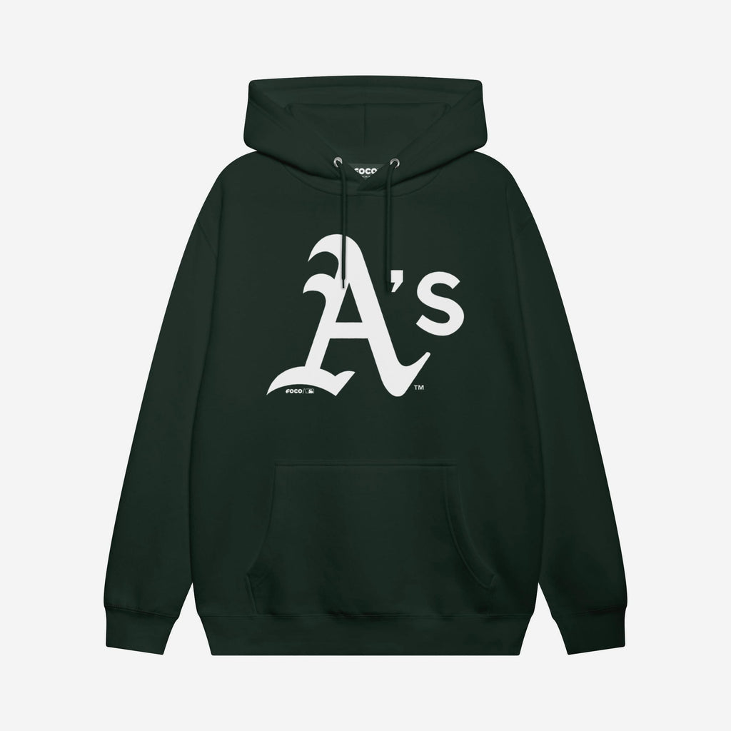 Athletics Primary Logo Hoodie FOCO Sports Green S - FOCO.com