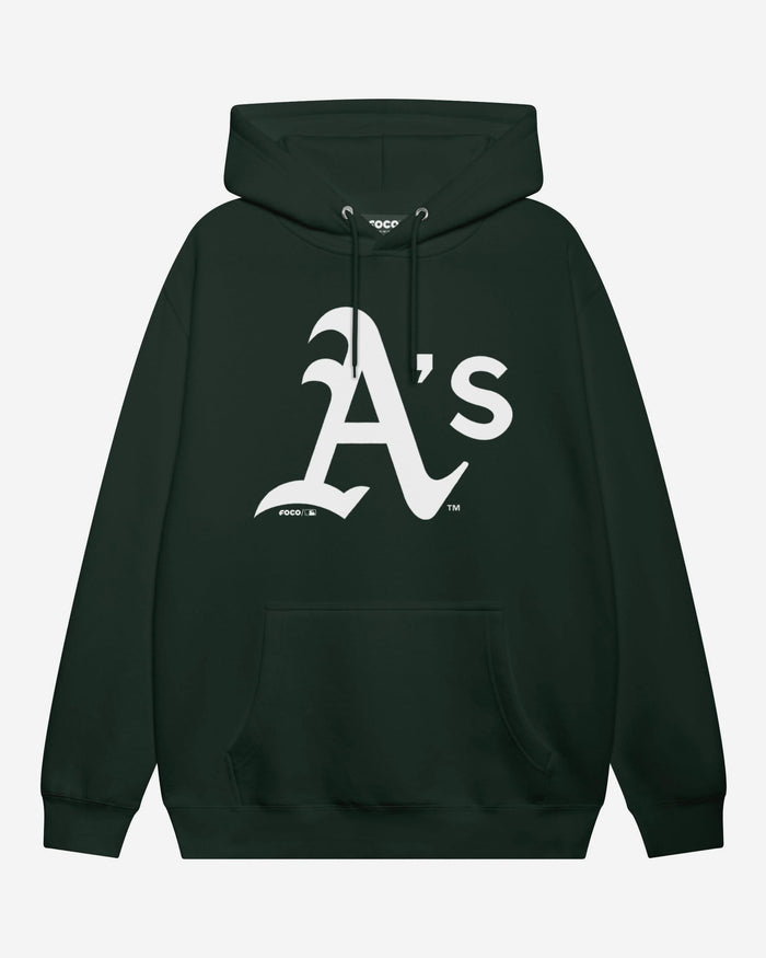 Athletics Primary Logo Hoodie FOCO Sports Green S - FOCO.com