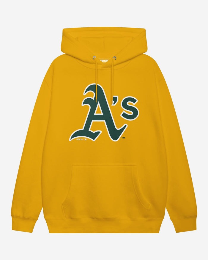 Athletics Primary Logo Hoodie FOCO Lemon S - FOCO.com