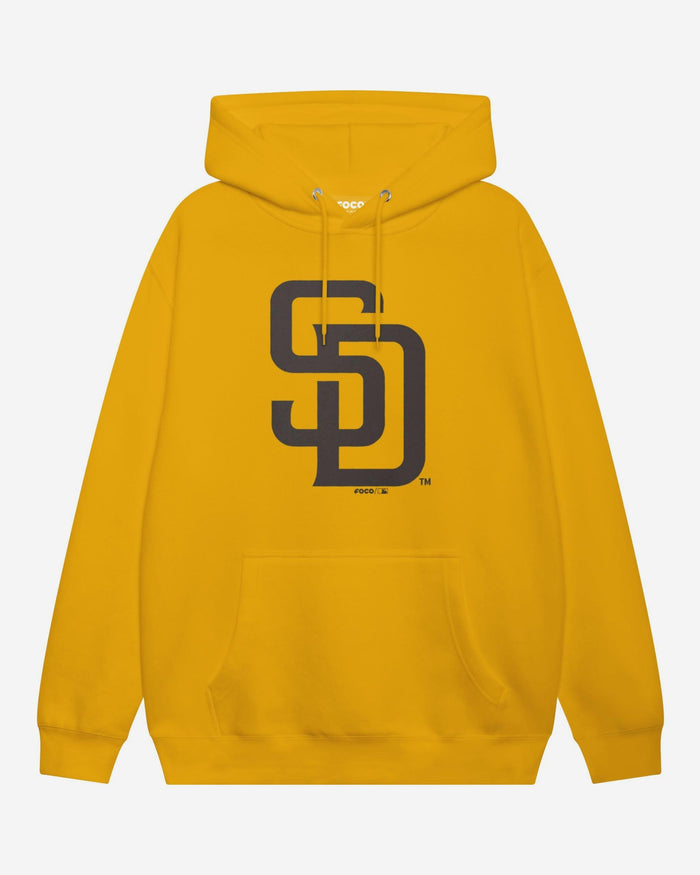 San Diego Padres Primary Logo Hoodie FOCO Lemon S - FOCO.com