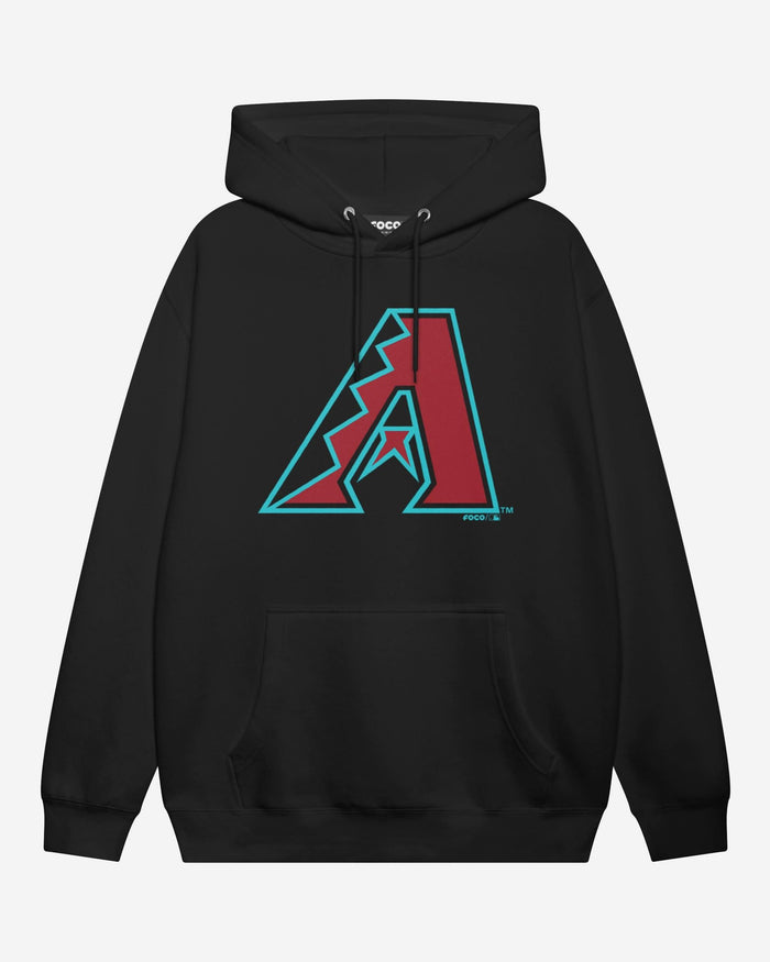 Arizona Diamondbacks Primary Logo Hoodie FOCO Black S - FOCO.com