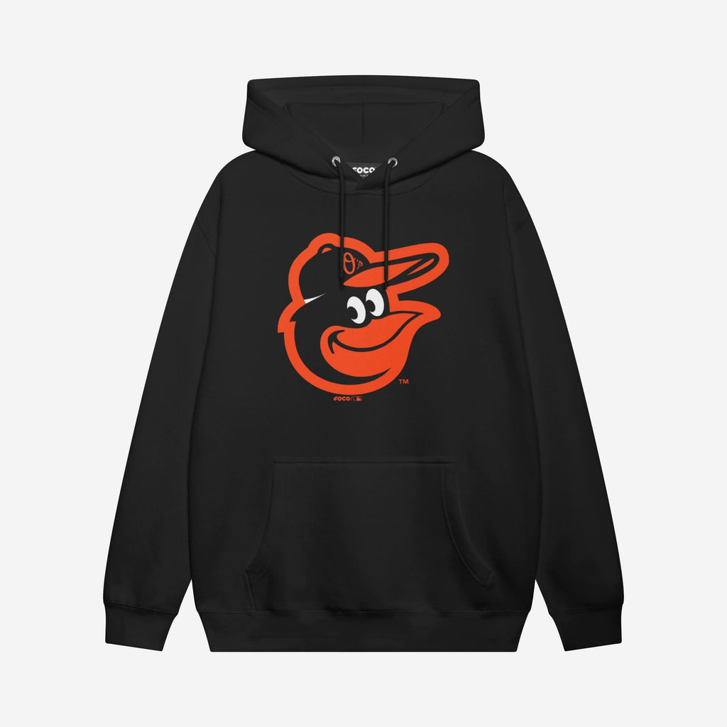 Baltimore Orioles Primary Logo Hoodie FOCO Black S - FOCO.com