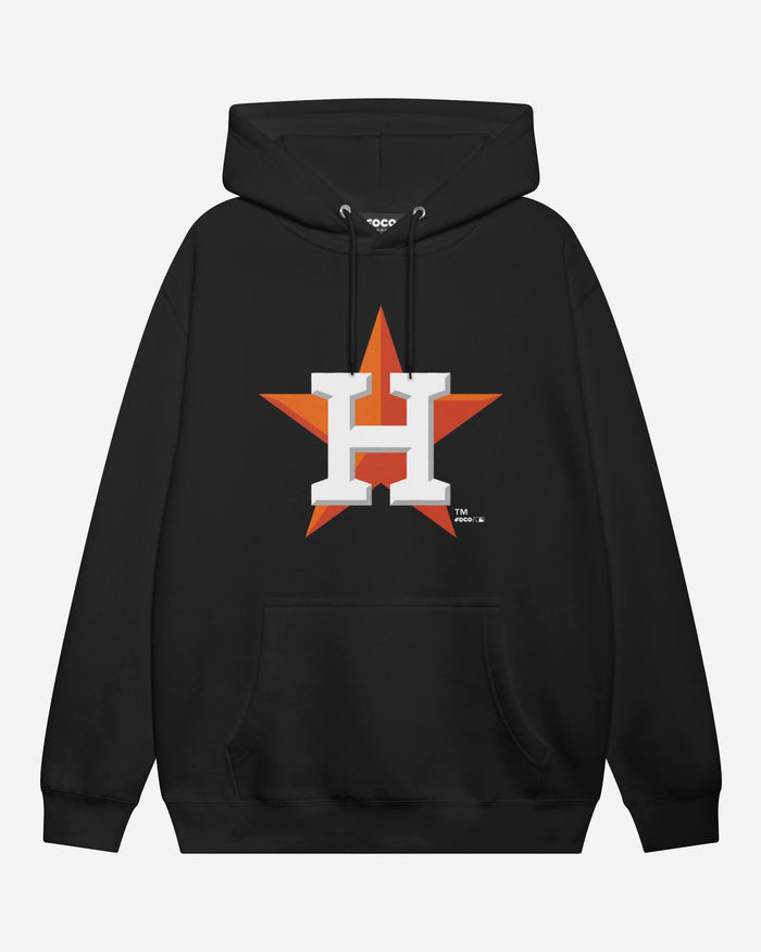 Houston Astros Primary Logo Hoodie FOCO Black S - FOCO.com