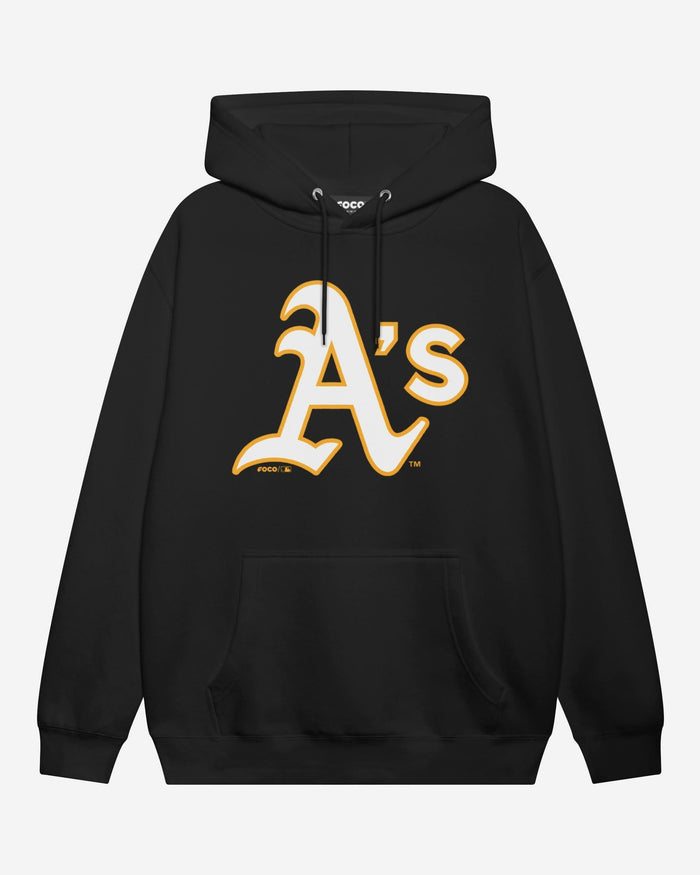 Athletics Primary Logo Hoodie FOCO Black S - FOCO.com