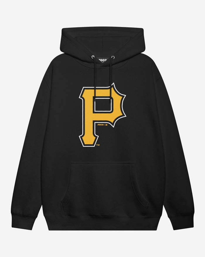 Pittsburgh Pirates Primary Logo Hoodie FOCO Black S - FOCO.com