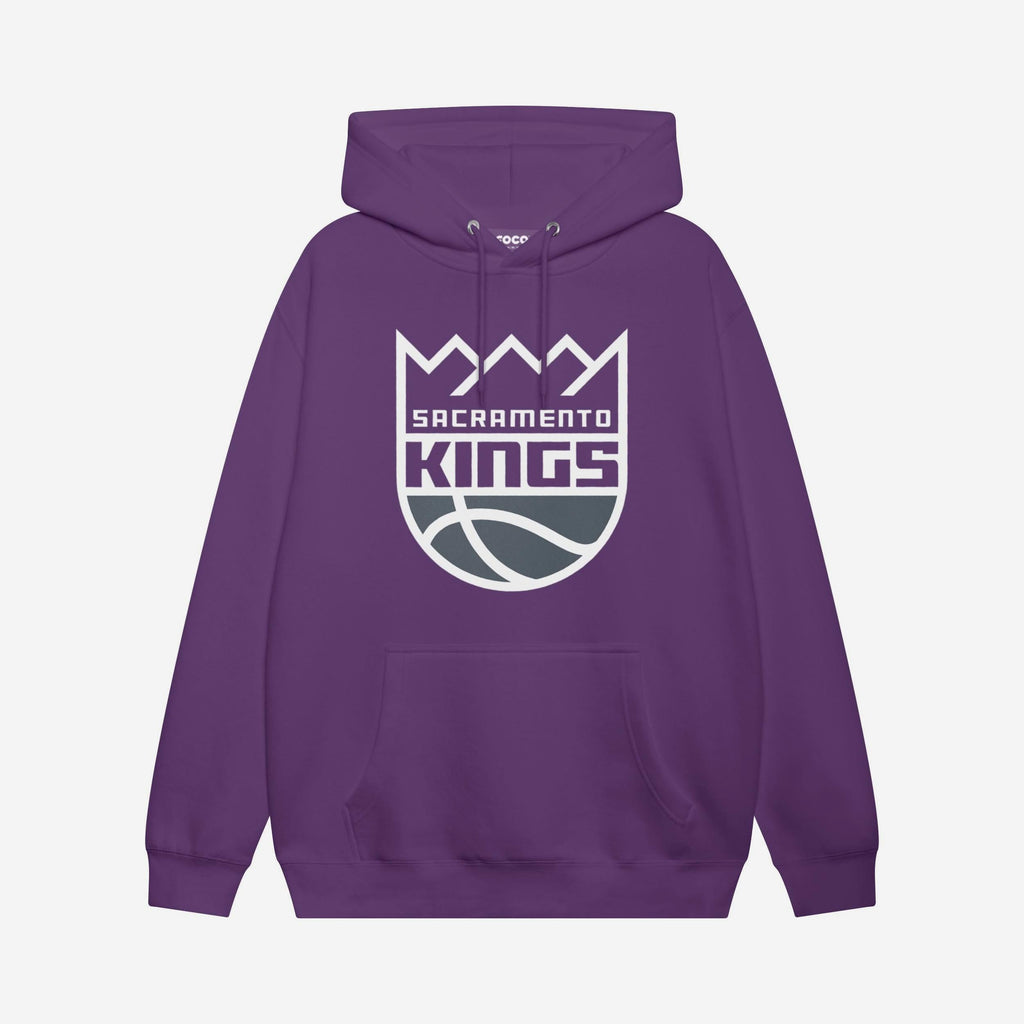 Sacramento Kings Primary Logo Hoodie FOCO Team Purple S - FOCO.com