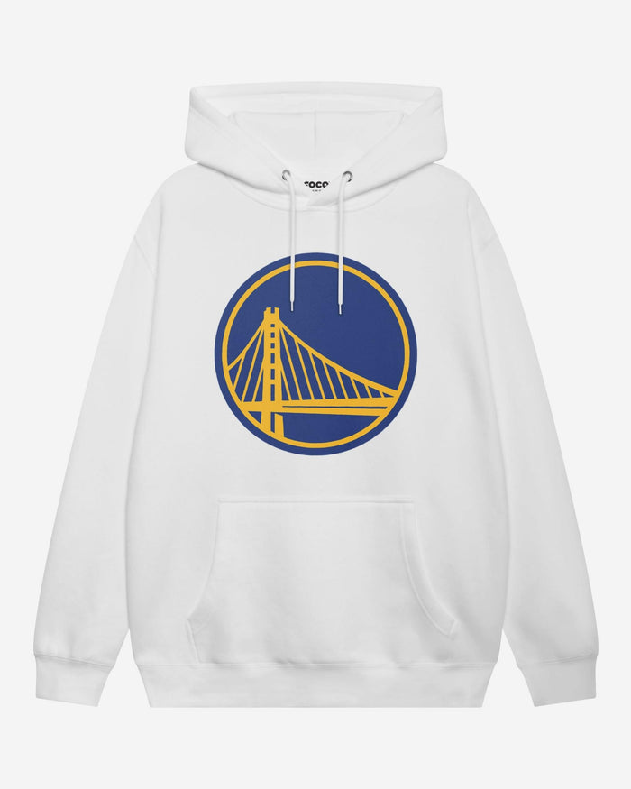 Golden State Warriors Primary Logo Hoodie FOCO White S - FOCO.com