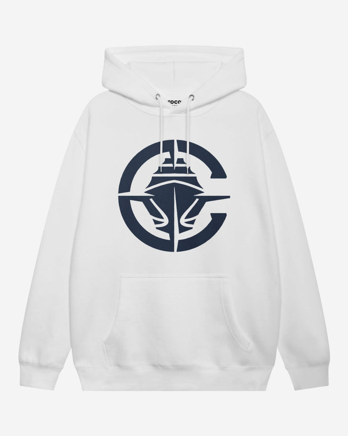Los Angeles Clippers Primary Logo Hoodie FOCO White S - FOCO.com
