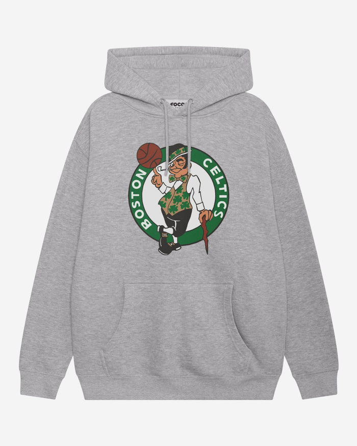Boston Celtics Primary Logo Hoodie FOCO Athletic Heather S - FOCO.com