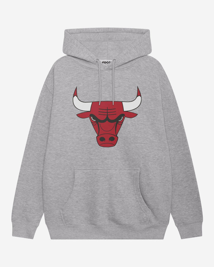 Chicago Bulls Primary Logo Hoodie FOCO Athletic Heather S - FOCO.com