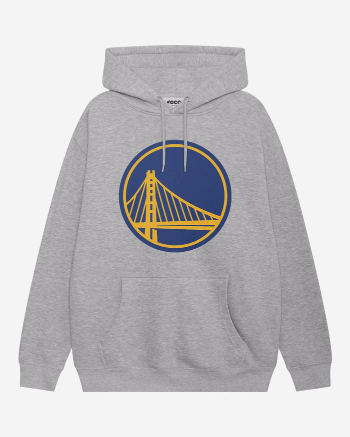 Golden State Warriors Primary Logo Hoodie FOCO Athletic Heather S - FOCO.com