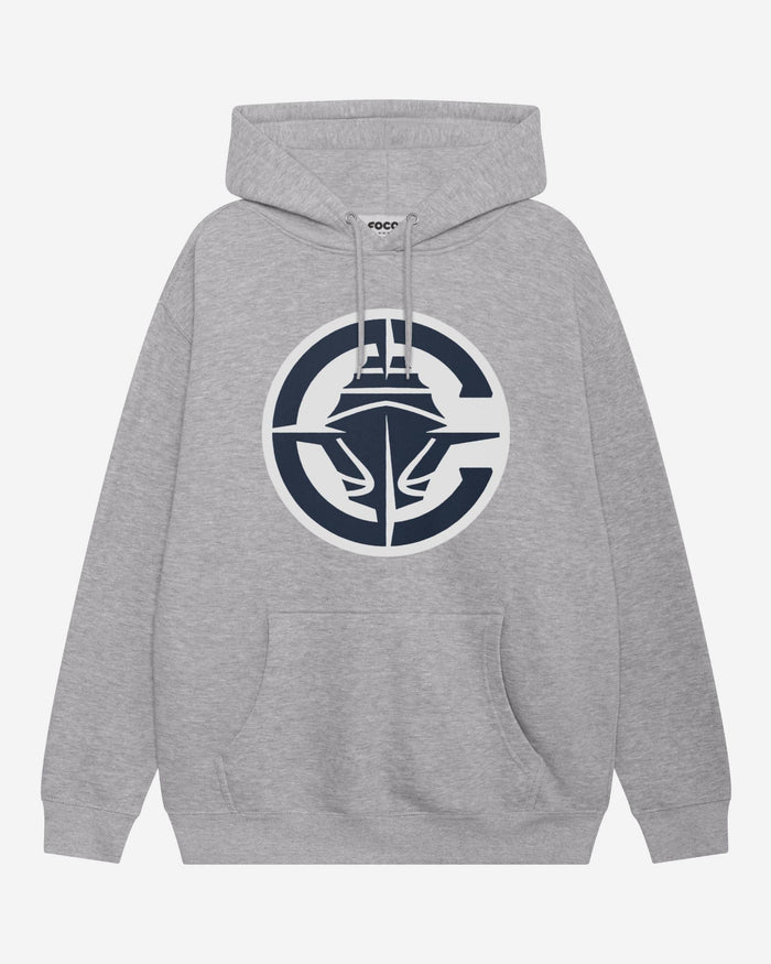 Los Angeles Clippers Primary Logo Hoodie FOCO Athletic Heather S - FOCO.com