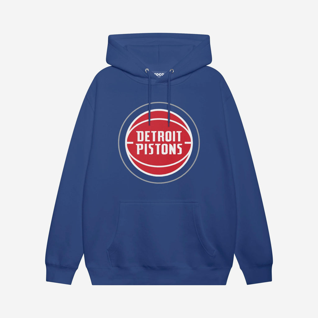 Detroit Pistons Primary Logo Hoodie FOCO True Royal S - FOCO.com