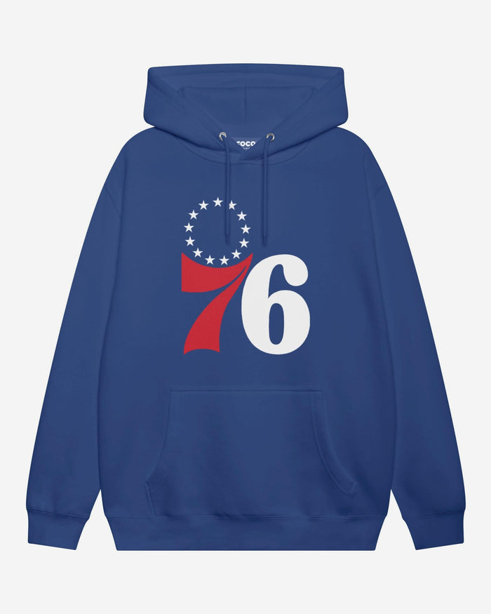 Philadelphia 76ers Primary Logo Hoodie FOCO True Royal S - FOCO.com