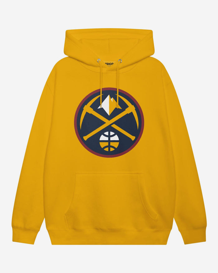 Denver Nuggets Primary Logo Hoodie FOCO Lemon S - FOCO.com