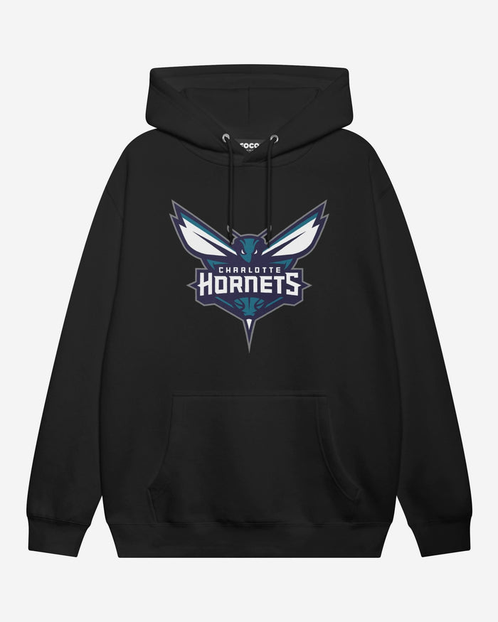 Charlotte Hornets Primary Logo Hoodie FOCO Black S - FOCO.com