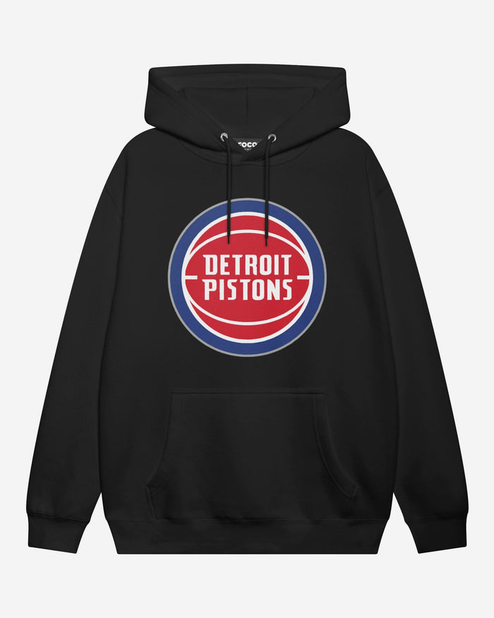 Detroit Pistons Primary Logo Hoodie FOCO Black S - FOCO.com