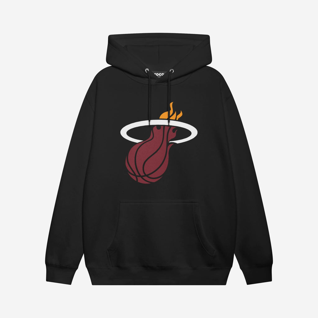 Miami Heat Primary Logo Hoodie FOCO Black S - FOCO.com