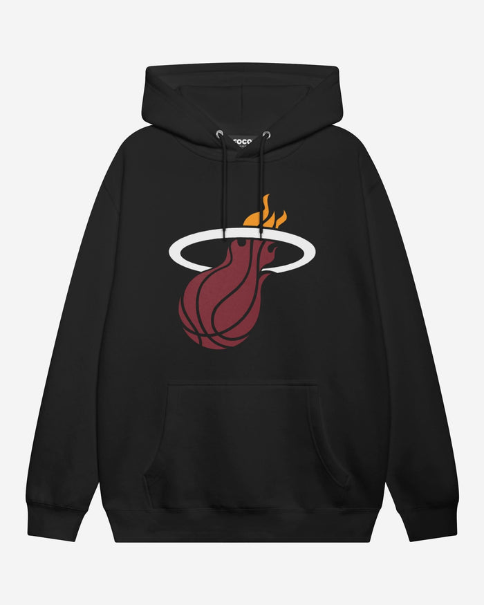 Miami Heat Primary Logo Hoodie FOCO Black S - FOCO.com