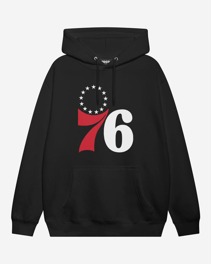 Philadelphia 76ers Primary Logo Hoodie FOCO Black S - FOCO.com