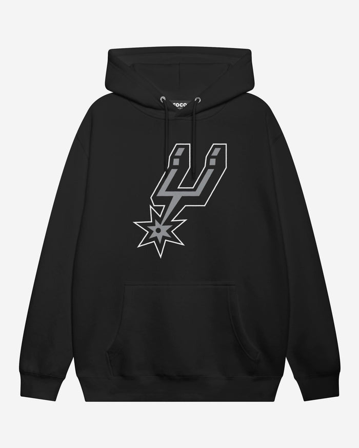San Antonio Spurs Primary Logo Hoodie FOCO Black S - FOCO.com