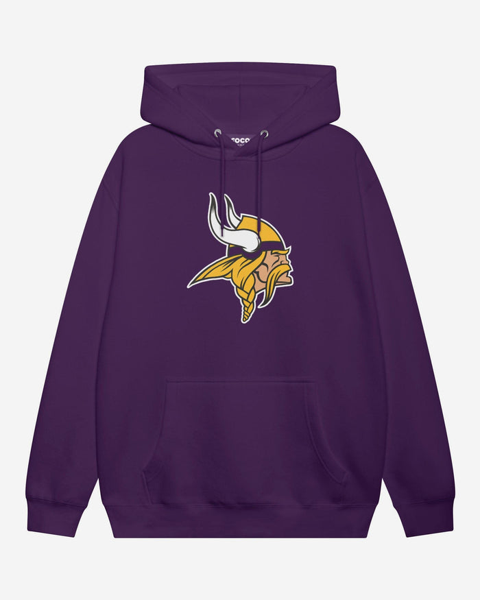 Minnesota Vikings Primary Logo Hoodie FOCO Team Purple S - FOCO.com