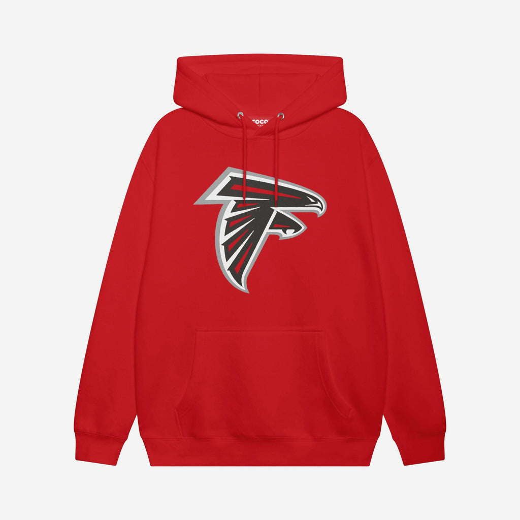 Atlanta Falcons Primary Logo Hoodie FOCO Red S - FOCO.com