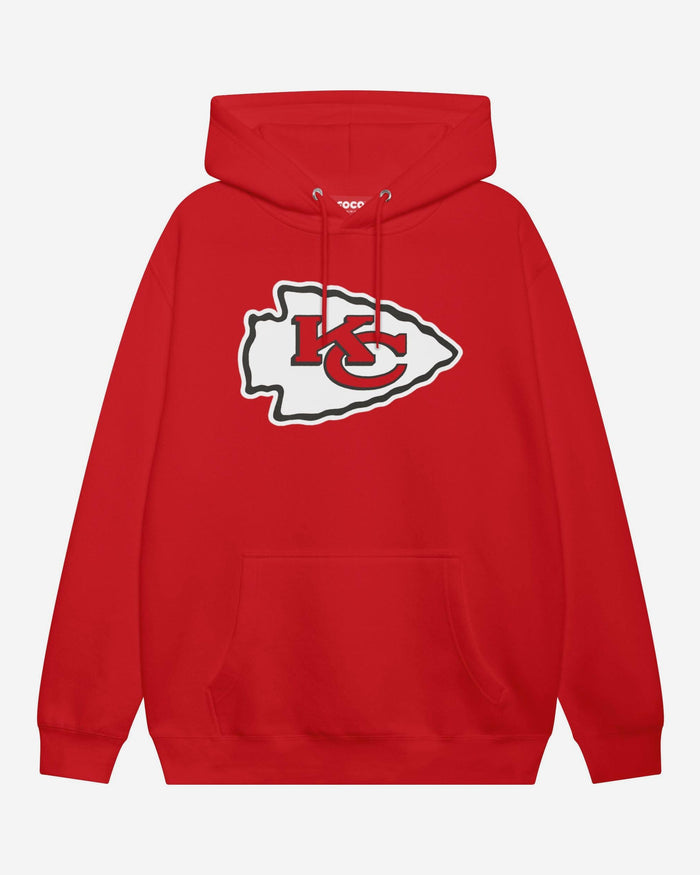 Kansas City Chiefs Primary Logo Hoodie FOCO Red S - FOCO.com