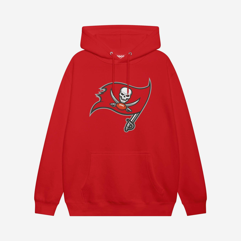 Tampa Bay Buccaneers Primary Logo Hoodie FOCO Red S - FOCO.com