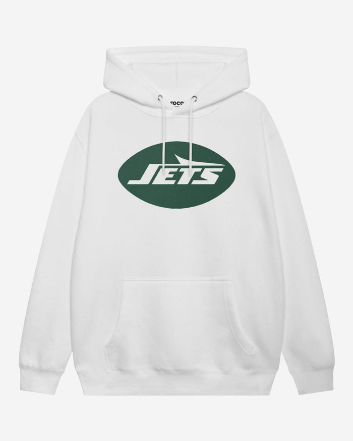 New York Jets Primary Logo Hoodie FOCO White S - FOCO.com