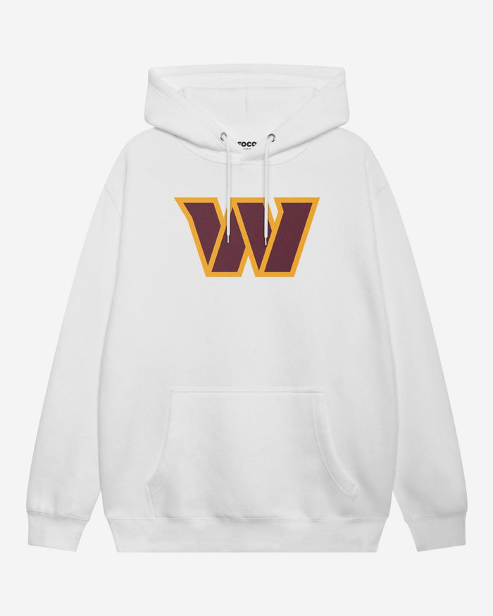 Washington Commanders Primary Logo Hoodie FOCO White S - FOCO.com