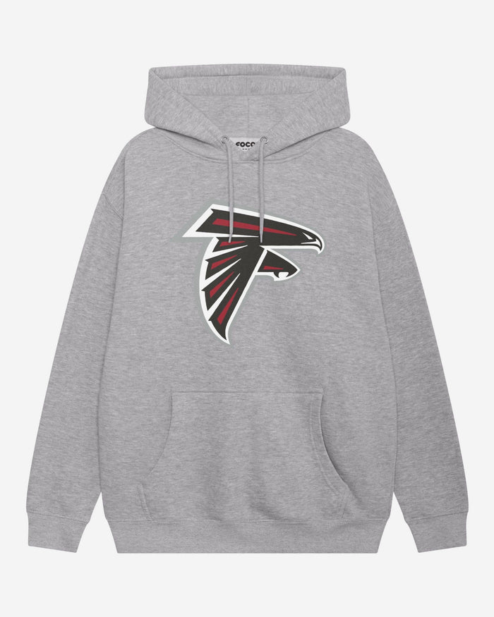 Atlanta Falcons Primary Logo Hoodie FOCO Athletic Heather S - FOCO.com