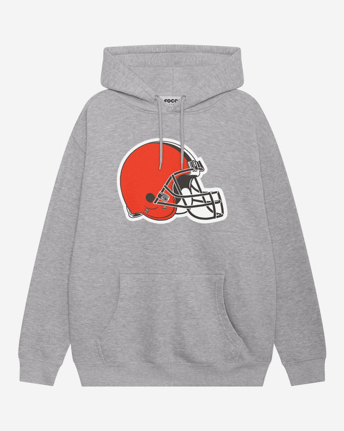 Cleveland Browns Primary Logo Hoodie FOCO Athletic Heather S - FOCO.com