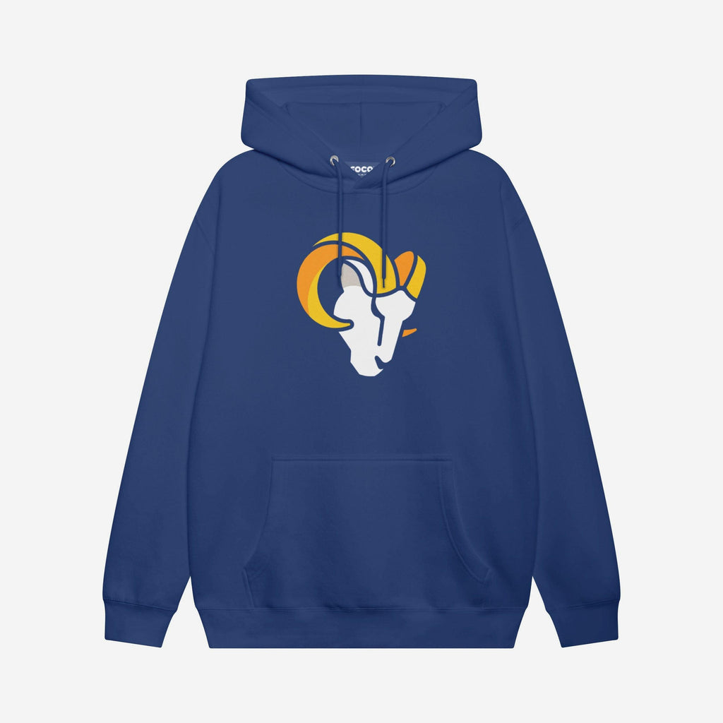 Los Angeles Rams Primary Logo Hoodie FOCO True Royal S - FOCO.com