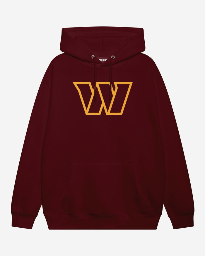 Washington Commanders Primary Logo Hoodie FOCO Burgundy S - FOCO.com