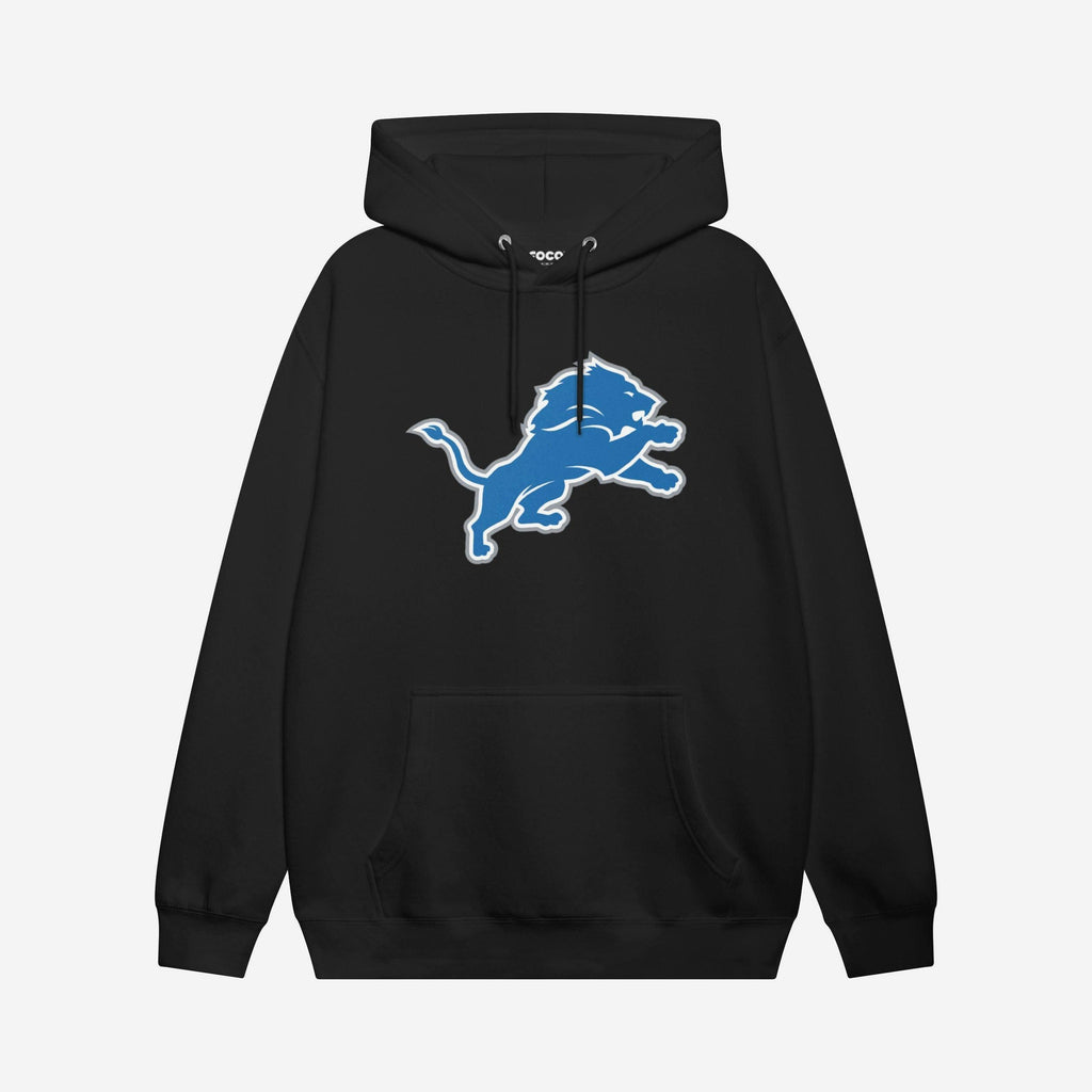 Detroit Lions Primary Logo Hoodie FOCO Black S - FOCO.com